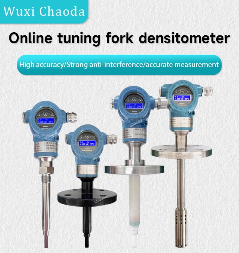 On-line Tuning Fork Densitometer