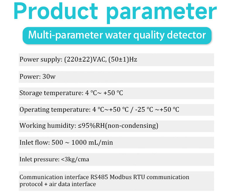 Multi-parameter Water Quality Analyzer4