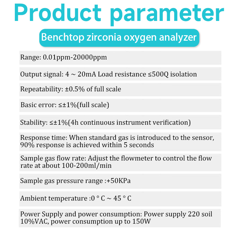 Benchtop Zirconia Oxygen Analyzer2